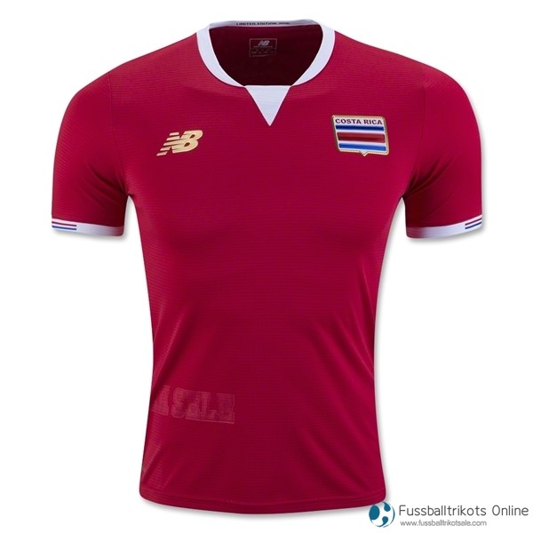 Costa Rica Trikot Heim 2017 Fussballtrikots Günstig